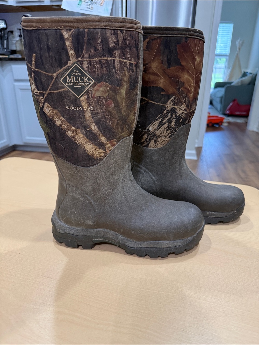 Muck Boot Company Woody Max Tall Mossy Brown Camo Boots